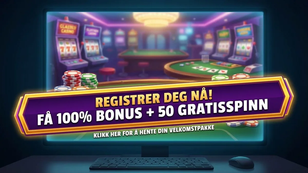 Registrer deg med bonus